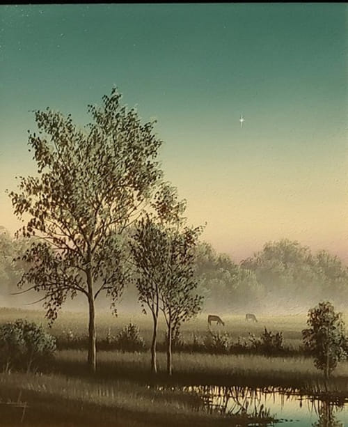 Distant Fog 9x12 $900 at Hunter Wolff Gallery